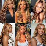 Tissage Cheveux Vierge Human Hair Body Wave 7A Chatain Méché Blond P4/27 100 Gr Chatain méché blond P4 27 1 Pc