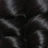 Tissage Cheveux Vierge Human Hair Loose Wave 7A Brun Foncé 1B 100 Gr Brun Foncé 1 Pc