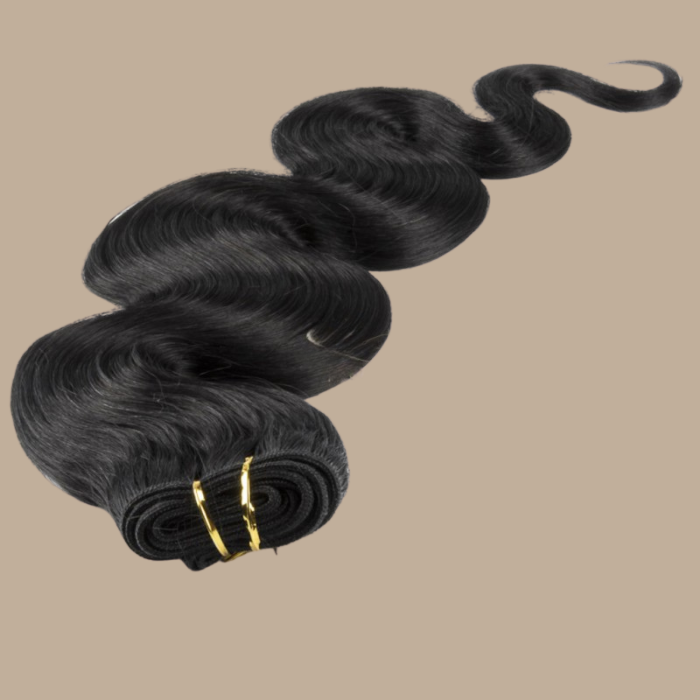 Tissage Cheveux ondulés naturels Noir 22" | 56 Cm 100 Gr